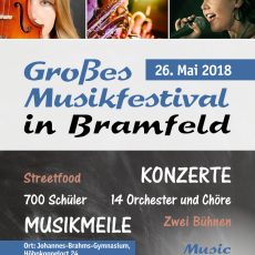 Orchester auf Festival „Music Meets School“ am 26.05.