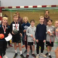 2. Platz beim Handball Nikolausturnier in der Alsterdorfer Sporthalle